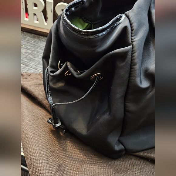 Kate Spade Black New York Stevie Large Diaper Bag Travel Shoulder Bag EUC - Picture 6 of 8
